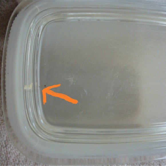 2 Vintage Anchor Hocking Milk Glass storage w/Lids - Picture 7 of 7